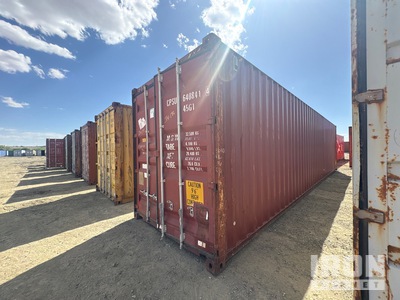 2011 40 ft High Cube Storage Container