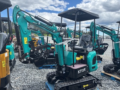 2026 CFG KT13R Mini Excavator (Unused)