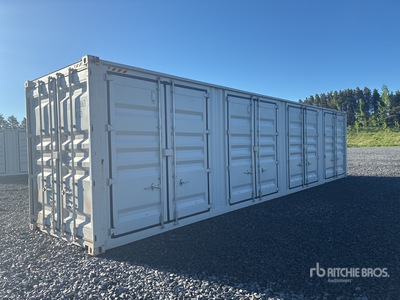 2025 40 ft High Cube Multi-Door Storage Container