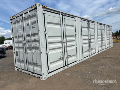 2025 40 ft High Cube Multi-Door Contenedor de almacenamiento