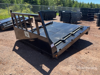 2026 BYT STKDK78 8 ft x 7 ft Steel Truck Deck ملحقات الشاحنات  (Unused)