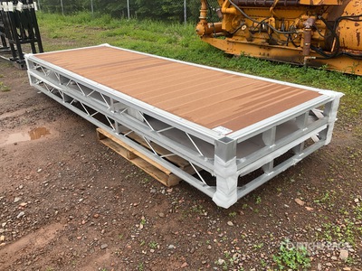 Quantity of (2) 2026 BYT BDF412 4 ft x 12 ft Aluminum Boat Dock Section Kit 船舶・海運業機器 - その他 (Unused)
