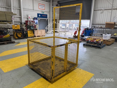 DRUM HANDLING EQUIPMENT  DH-WP Man Cage - Fits Forklift
