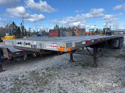 2006 Transcraft Eagle W2 48 ft Tri/A مقطورة مسطحة