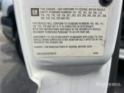 2004 Chevrolet Silverado 3500 4x2 Servicewagen
