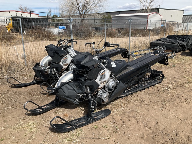 (2) Polaris Snowmobiles