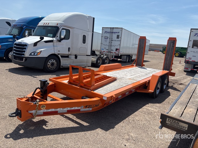 2025 Felling FT-24I 20 ft T/A Equipment Trailer