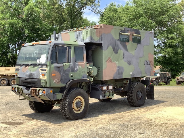 2001 Stewart & Stevenson M1079A1 LMTV 4x4 Van Truck
