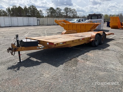 2017 Platform 24 ft T/A Aanhangwagen met kanteldek