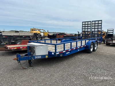 2013 22 ft T/A Remolque Portamaquinaria
