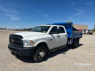 2012 Dodge Ram 3500 4x4 Crew Cab Dump Truck