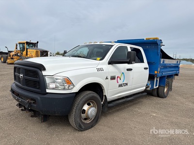 2012 Dodge Ram 3500 4x4 Crew Cab Kipper-Lkw
