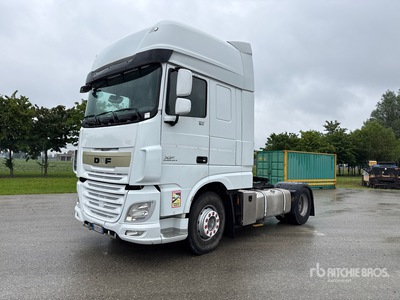2014 DAF XF 510 FT 4x2 تراكتور شاحنة بسقف (أحادي المحور)