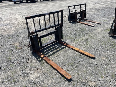 Construction Attachments 48 in Forche per mini pala