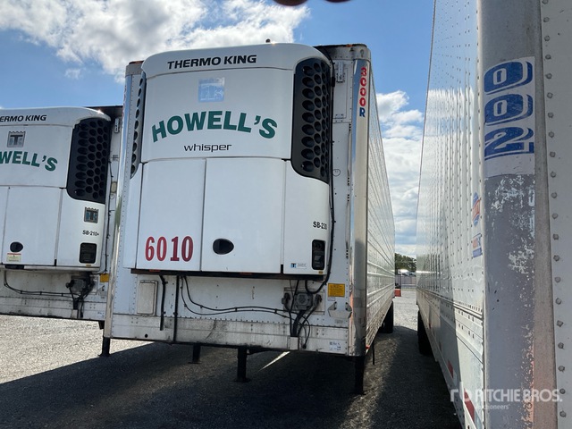 2011 Utility VS2RA 53 ft x 102 in Sliding T/A Refrigerated Trailer