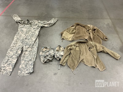 (26) Cold Weather Jackets, (4) Pairs of Mechanic’s Coveralls & Assorted Items