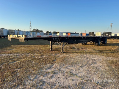 2013 Utility FS2CHA 48 ft T/A Spread Axle Flatbed Trailer (Inoperable)