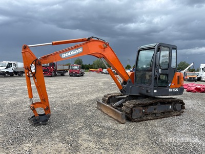 2010 Doosan DH55-V Mini Excavator