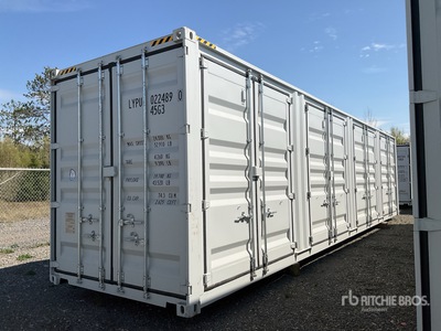 2025 40 ft High Cube Multi-Door Conteneur de stockage