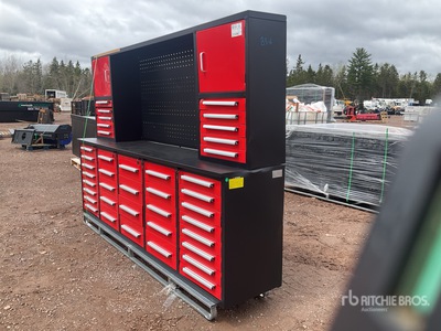 Steelman H10FT-40D-2-01B-02 10 ft 40-Drawer Workbench (Unused)