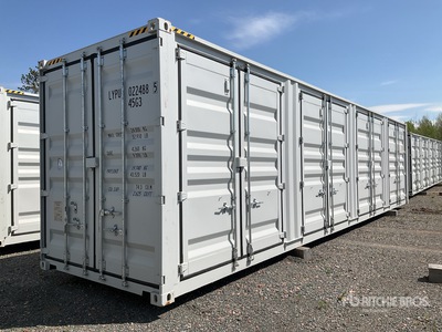 2025 40 ft High Cube Multi-Door Conteneur de stockage