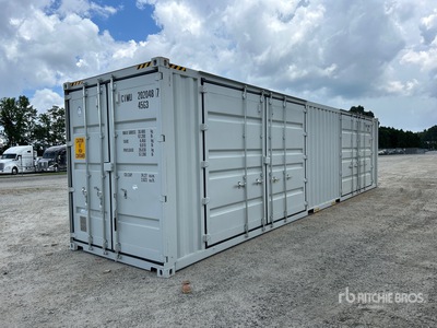 2026 40 ft High Cube Multi-Door Storage Container