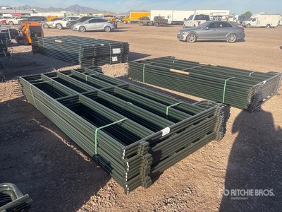 Quantity of (26) 2026 RanchMaster WL96 9 ft 6 in x 5 ft Ranch Livestock Panel (Unused)