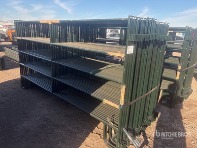 Quantity of (31) 2026 RanchMaster WL96 9 ft 6 in x 5 ft Ranch Livestock Panel (Unused)
