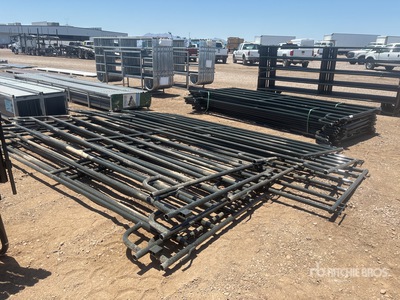 Quantity of (22) 2026 RanchMaster RWL120 12 ft Ranch Panneau pour bétail (Unused)