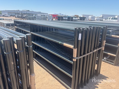 Quantity of (20) 2026 RanchMaster WL96 9 ft 6 in x 5 ft Ranch Panneau pour bétail (Unused)