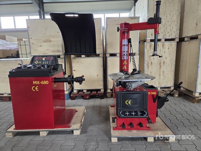 2025 MX-680 Wheel Balancer and MX-566 Tire Changer (Unused)