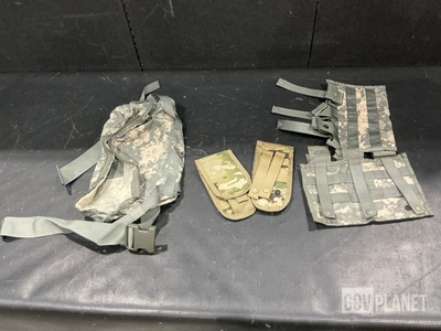 (62) Waist Packs, (210) Ammunition Magazine Pockets & Assorted Items