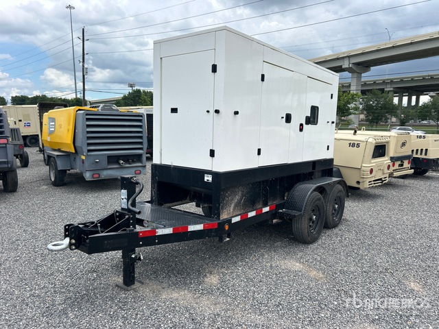 2023 JCB G70RST4F 56 kW Mobile Generator Set