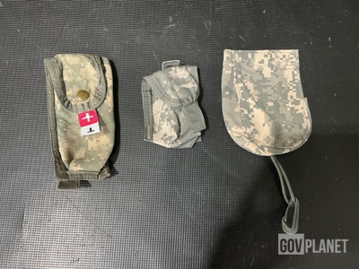 (57) Survival Vest Pockets, (205) Utility Patch Pockets & Assorted Items