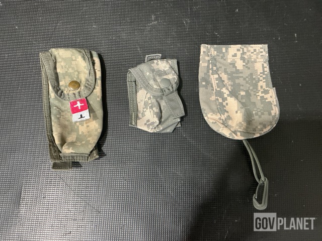 (57) Survival Vest Pockets, (205) Utility Patch Pockets & Assorted Items