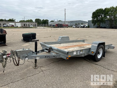 2017 Felling FT-6T-GW 12 ft S/A Tilt Deck Trailer