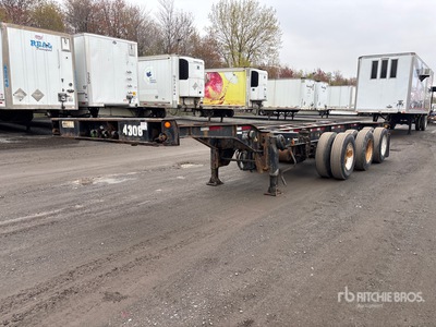 2018 Max Atlas Tri/A Extendable Container Trailer