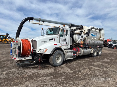 Vactor 2100-P-FN on 2012 Kenworth T440 6x4 Sewer Cleaner Truck