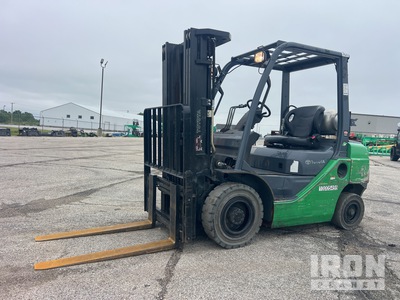 2018 Toyota 8FGU25 4750 lb Pneumatic Tire Forklift