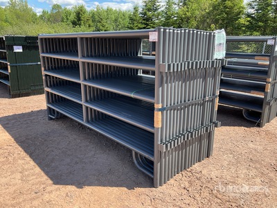Quantity of (18) 2026 BYT MSP96 9 ft 6 in Magnum Ranch Livestock Panel (Unused)