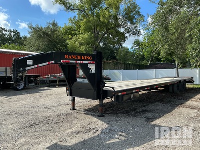 2022 Ameritrail GNLS40-24HDDKC2LP 17000 lb 40 ft T/A Gooseneck Apparatuur aanhangwagen