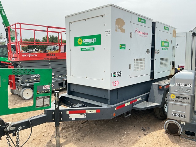 2015 Magnum MMG120 135 kW Mobile Generator Set (Inoperable)