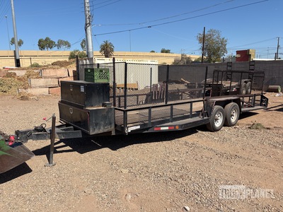 2010 Marksman 20 ft T/A Plant Trailer