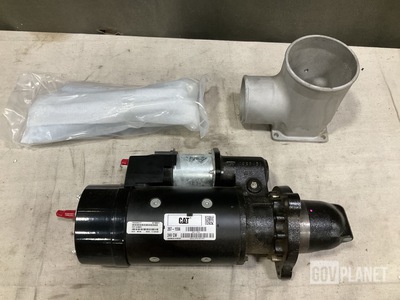 (2) Vehicular Door Handles, (1) Electrical Engine Starter & Assorted Items