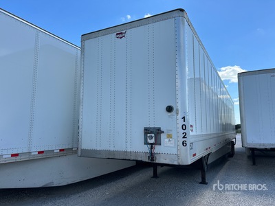 2022 Wabash DVHDHPC 53 ft x 102 in T/A Van Trailer