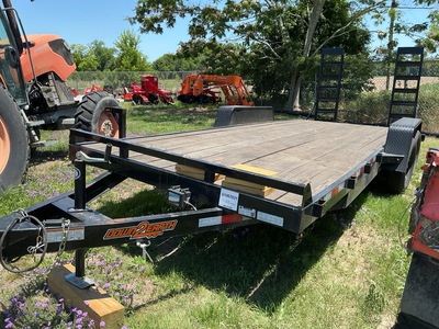 2024 Down to Earth DTE8220ER3.5B 20 ft T/A Equipment Trailer