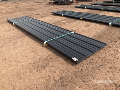Quantity of Metal Roofing Panels, 3ft x 15ft معدات بناء متنوعة (Unused)