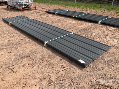 Quantity of (32) Metal Roofing Panels,3ft x 15.5ft معدات بناء متنوعة (Unused)