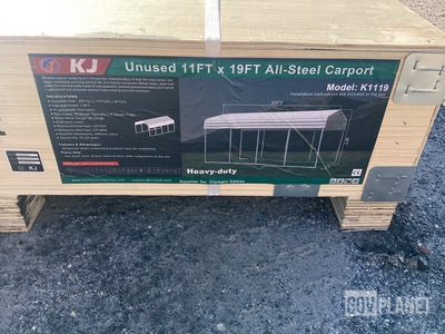 KJ K1119 All-Steel Carport- Unused