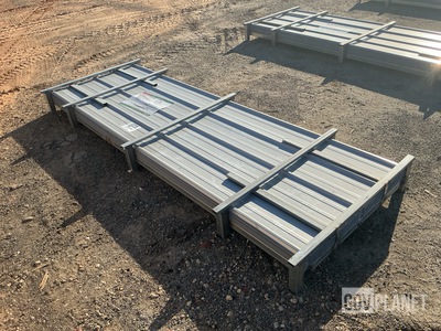 (100) Piece Lot of 10' Long Corrugated Steel Panels